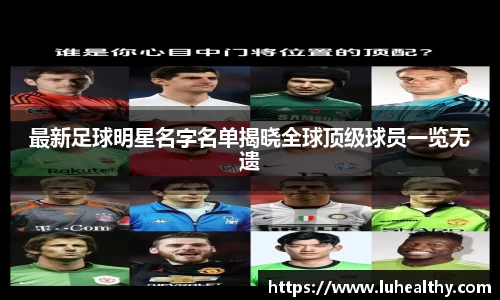 最新足球明星名字名单揭晓全球顶级球员一览无遗